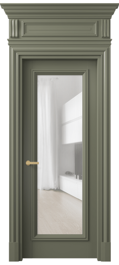 Дверь межкомнатная Antique 7300 Бук оливковый тёмный Рифлёное стекло "Дюна", триплекс, 8 мм КЭП + Объёмный фриз + Карниз БОТ Цена 73199 ₽ Наличники уже входят в базовый комплект. Фабрика дверей Волховец 8 (800) 551 43 19 Межкомнатная дверь Antique 7300 Бук оливковый тёмный Рифлёное стекло "Дюна", триплекс, 8 мм Цена 73199 ₽ | Volhovec