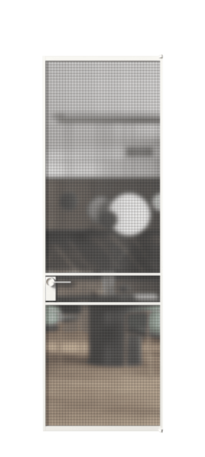 Алюминиевая дверь АЛПЛ040.02 Алюминий Белый Декоративное стекло с сеткой "Mesh silver", триплекс. Без короба бел Цена 126530 Стоимость комплекта двери включает:
1. Полотно (600/650/700/750/800/850/900/950*2000-2400 мм).
2. Короб
3. Комплект фурнитуры (2 торцевые петли и магнитный замок с ответной планкой). Фабрика дверей Волховец 8 (800) 551 43 19 Алюминиевая дверь АЛПЛ040.02 Алюминий Белый Декоративное стекло с сеткой "Mesh silver", триплекс Цена 126530 | Volhovec