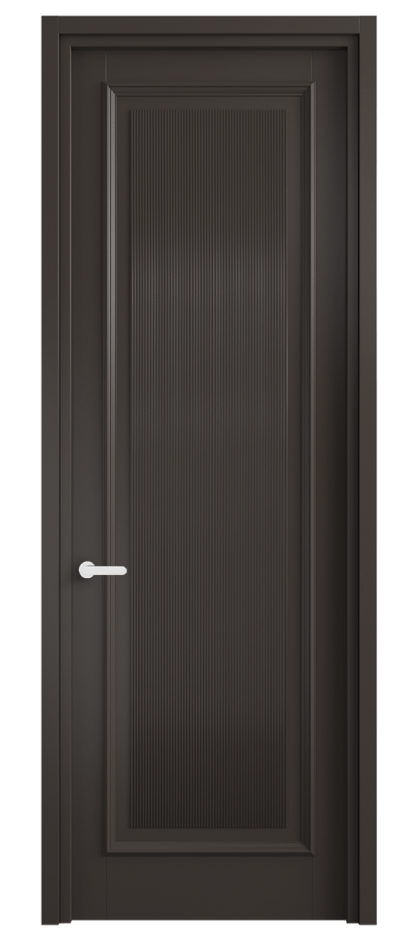 Дверь межкомнатная Шарм 6711 Матовый антрацит Узкий классический наличник МАН Цена 117240 ₽ Наличники уже входят в базовый комплект. Фабрика дверей Волховец 8 (800) 551 43 19 Межкомнатная дверь Шарм 6711 Матовый антрацит Цена 117240 ₽ | Volhovec