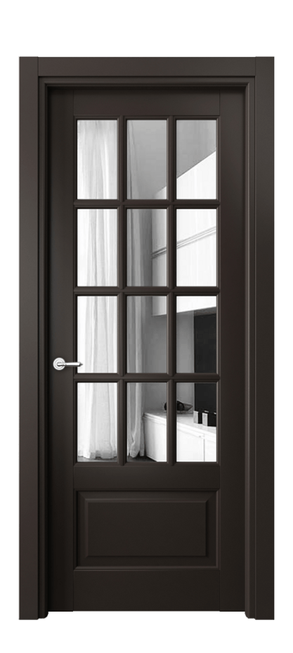 Дверь межкомнатная Toscana Grigliato 6313 Бук антрацит Двустороннее зеркало, триплекс, 6 мм Гладкий наличник БАН Цена 88479 ₽ Наличники уже входят в базовый комплект. Фабрика дверей Волховец 8 (800) 551 43 19 Межкомнатная дверь Toscana Grigliato 6313 Бук антрацит Двустороннее зеркало, триплекс, 6 мм Цена 88479 ₽ | Volhovec