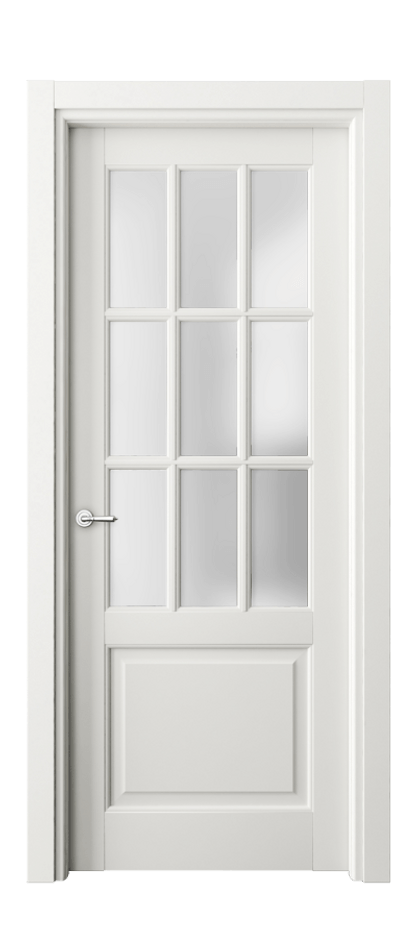 Межкомнатная дверь Toscana Grigliato 6312 Бук серый Сатинированное стекло Цена 23182400 so'm | Volhovec