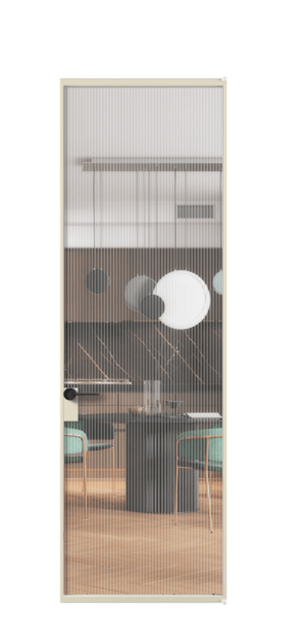 Алюминиевая дверь АЛПЛ040.01 Алюминий бежево-серый Рифлёное стекло "Moru", триплекс. Без короба АБСР Цена 125570 Стоимость комплекта двери включает:
1. Полотно (600/650/700/750/800/850/900/950*2000-2400 мм).
2. Короб
3. Комплект фурнитуры (2 торцевые петли и магнитный замок с ответной планкой). Фабрика дверей Волховец 8 (800) 551 43 19 Алюминиевая дверь АЛПЛ040.01 Алюминий бежево-серый Рифлёное стекло "Moru", триплекс Цена 125570 | Volhovec