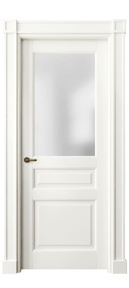 Межкомнатная дверь Toscana Plano 6304 Бук жемчуг Сатинированное стекло Цена 126479 ₽ | Volhovec