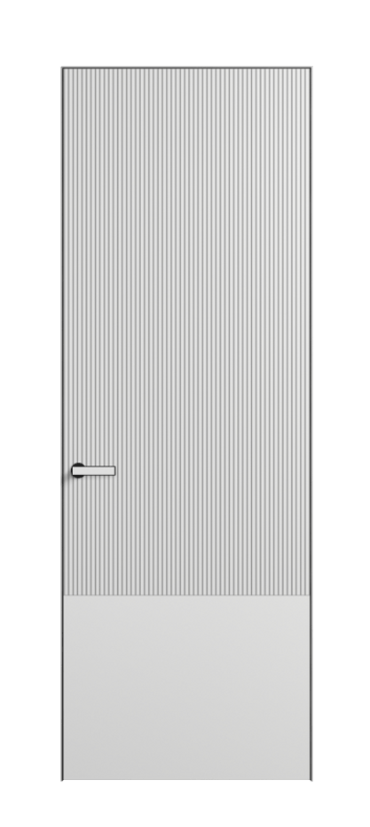 Межкомнатная дверь Вельвет АКП 8203 Матовый белоснежный. Цена 59344  | Volhovec