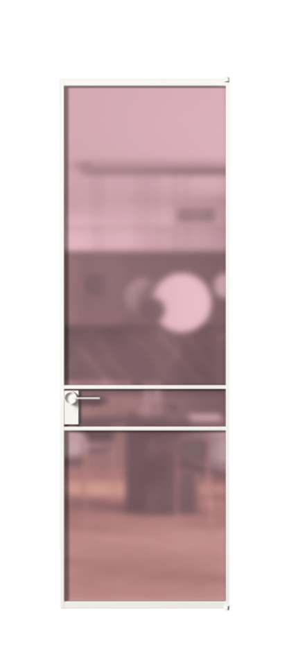 Алюминиевая дверь АЛПЛ040.02 Алюминий Белый Сатинированное розовое стекло, триплекс. Без короба бел Цена 120130 Стоимость комплекта двери включает:
1. Полотно (600/650/700/750/800/850/900/950*2000-2400 мм).
2. Короб
3. Комплект фурнитуры (2 торцевые петли и магнитный замок с ответной планкой). Фабрика дверей Волховец 8 (800) 551 43 19 Алюминиевая дверь АЛПЛ040.02 Алюминий Белый Сатинированное розовое стекло, триплекс Цена 120130 | Volhovec