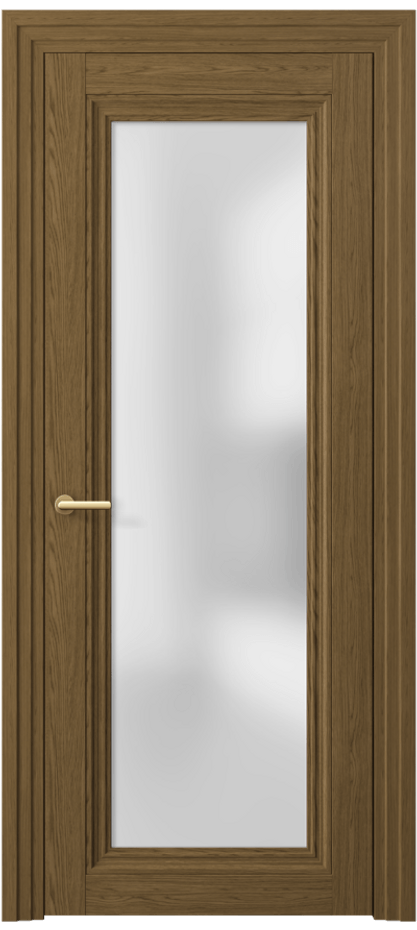 Межкомнатная дверь Centro 2502 Торфяной дуб Сатинированное стекло Цена 47899 ₽ | Volhovec