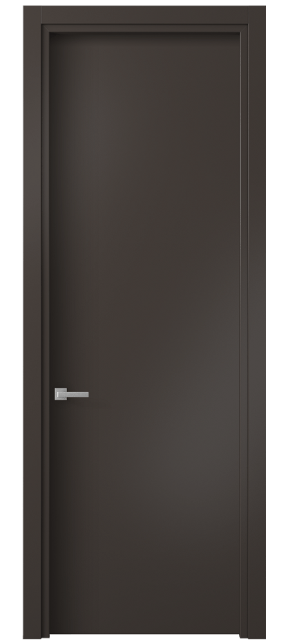 Межкомнатная дверь Планум 0010 Матовый антрацит  Цена 43699 ₽ | Volhovec