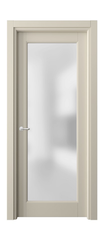 Межкомнатная дверь Toscana Litera 6300 Бук бежево-серый Сатинированное стекло Цена 19203600 so'm | Volhovec