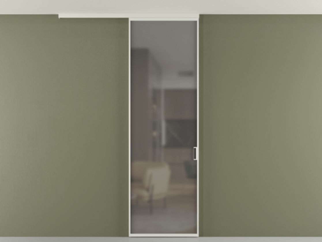 Перегородка Formato вдоль стены на потолок одностворчатая АЛПР 040.01 Алюминий Белый Сатинированное серое стекло, триплекс. Скрытый короб БЕЛ Цена 107130 ₽ 1. Полотно 2 шт. (800/2100 мм)
2. Комплект установки раздвижной системы
3. Базовый комплект фурнитуры
4.Ручка RONDO
. Фабрика дверей Волховец 8 (800) 551 43 19 Перегородка Formato вдоль стены на потолок одностворчатая АЛПР 040.01 Алюминий Белый Сатинированное серое стекло, триплекс Цена 107130 ₽ | Volhovec