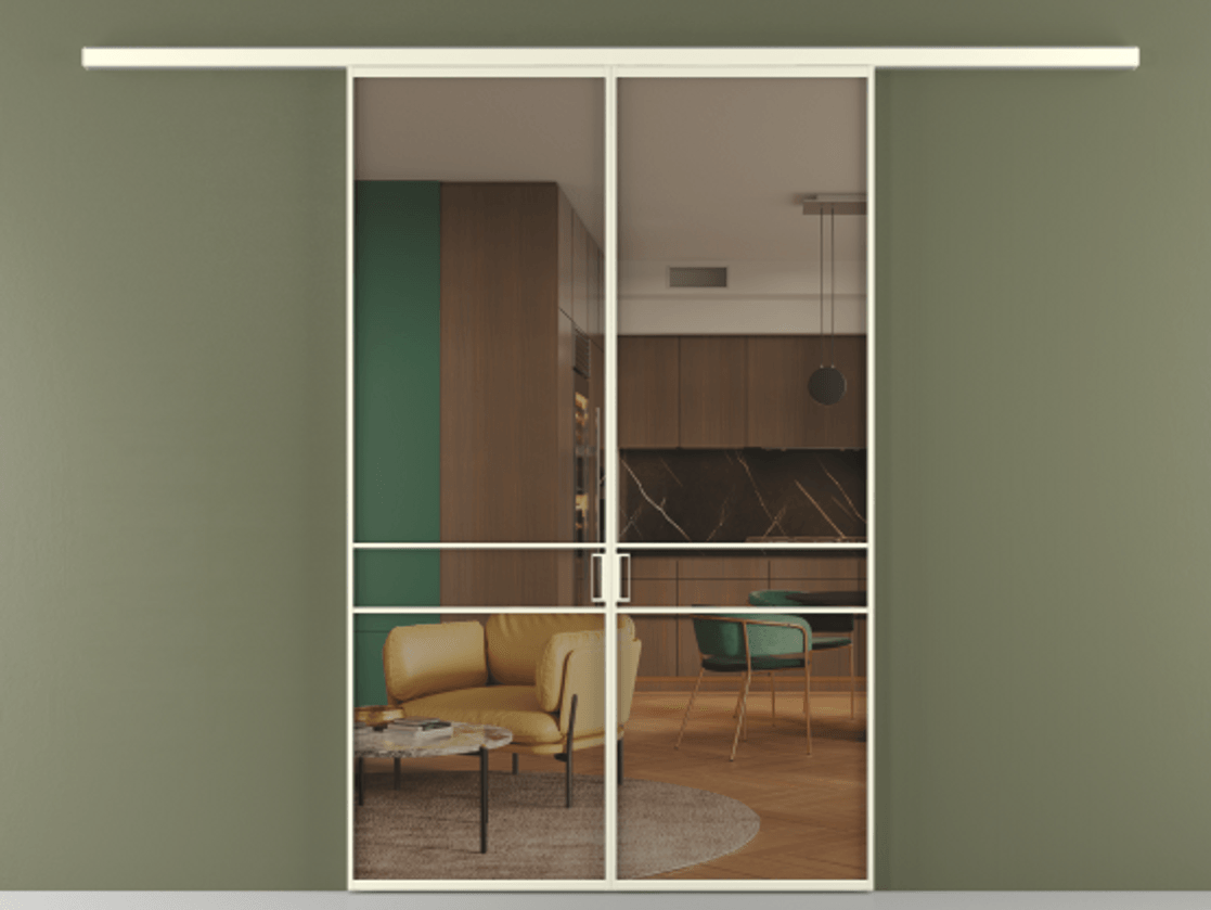 Перегородка Formato вдоль стены 2 створки АЛПР 040.02 Алюминий молочно-белый Прозрачное бронзовое стекло, триплекс. Цена 202960 ₽ 1. Полотно 2 шт. (800/2100 мм)
2. Комплект установки раздвижной системы
3. Базовый комплект фурнитуры
4.Ручка RONDO
. Фабрика дверей Волховец 8 (800) 551 43 19 Перегородка Formato вдоль стены 2 створки АЛПР 040.02 Алюминий молочно-белый Прозрачное бронзовое стекло, триплекс Цена 202960 ₽ | Volhovec