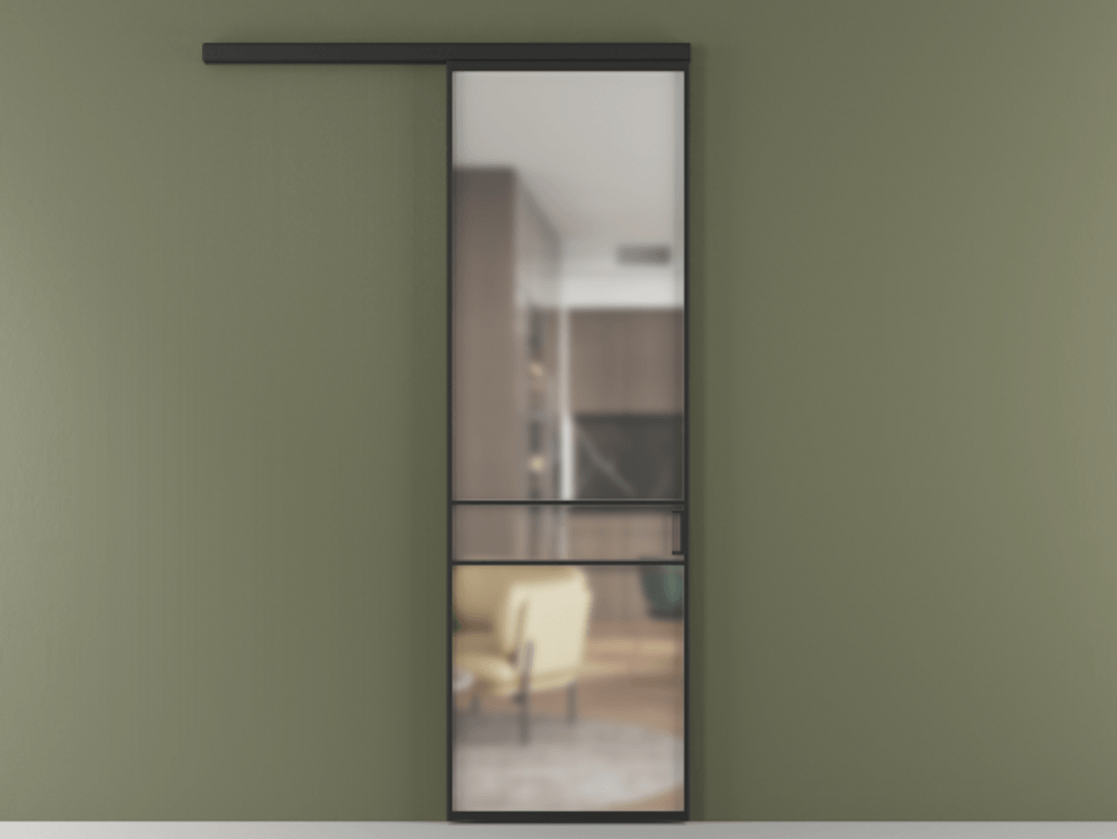 Перегородка Formato вдоль стены одностворчатая АЛПР 040.02 Алюминий Черный Сатинированное стекло "Matelux Crystal Vision", калёное, 6 мм, матовое, каленое 6 мм. Скрытый короб ЧЕР Цена 6120 AZE 1. Полотно (800/2100 мм)
2. Комплект установки раздвижной системы
3. Базовый комплект фурнитуры
4.Ручка RONDO
. Фабрика дверей Волховец 8 (800) 551 43 19  Перегородка Formato вдоль стены одностворчатая АЛПР 040.02 Алюминий Черный Сатинированное стекло "Matelux Crystal Vision", калёное, 6 мм, матовое, каленое 6 мм Цена 6120 AZE  | Volhovec