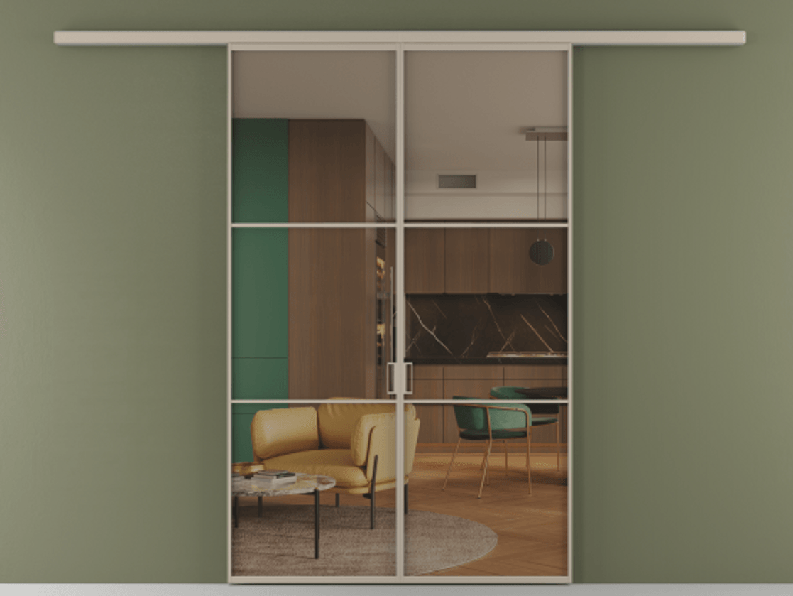 Перегородка Formato вдоль стены 2 створки АЛПР 040.03 Алюминий бисквитный Прозрачное бронзовое стекло, триплекс. Цена 202960 ₽ 1. Полотно 2 шт. (800/2100 мм)
2. Комплект установки раздвижной системы
3. Базовый комплект фурнитуры
4.Ручка RONDO
. Фабрика дверей Волховец 8 (800) 551 43 19 Перегородка Formato вдоль стены 2 створки АЛПР 040.03 Алюминий бисквитный Прозрачное бронзовое стекло, триплекс Цена 202960 ₽ | Volhovec