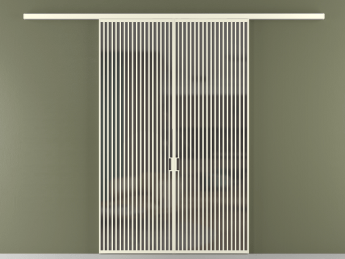 Перегородка Formato вдоль стены 2 створки АЛПР 040.06 Алюминий молочно-белый Сатинированное серое стекло, триплекс. Цена 359760 ₽ 1. Полотно 2 шт. (800/2100 мм)
2. Комплект установки раздвижной системы
3. Базовый комплект фурнитуры
4.Ручка RONDO
. Фабрика дверей Волховец 8 (800) 551 43 19 Перегородка Formato вдоль стены 2 створки АЛПР 040.06 Алюминий молочно-белый Сатинированное серое стекло, триплекс Цена 359760 ₽ | Volhovec