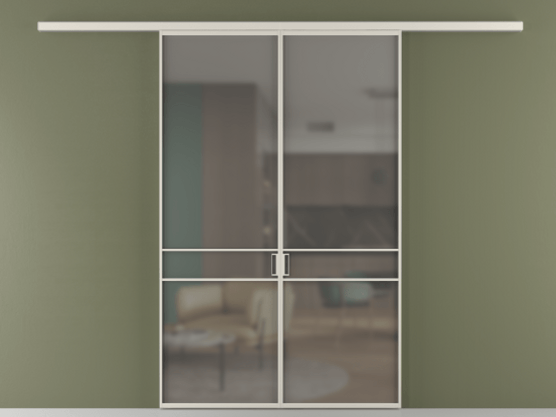 Перегородка Formato вдоль стены 2 створки АЛПР 040.02 Алюминий облачно-серый Сатинированное серое стекло, триплекс. Цена 202960 ₽ 1. Полотно 2 шт. (800/2100 мм)
2. Комплект установки раздвижной системы
3. Базовый комплект фурнитуры
4.Ручка RONDO
. Фабрика дверей Волховец 8 (800) 551 43 19 Перегородка Formato вдоль стены 2 створки АЛПР 040.02 Алюминий облачно-серый Сатинированное серое стекло, триплекс Цена 202960 ₽ | Volhovec