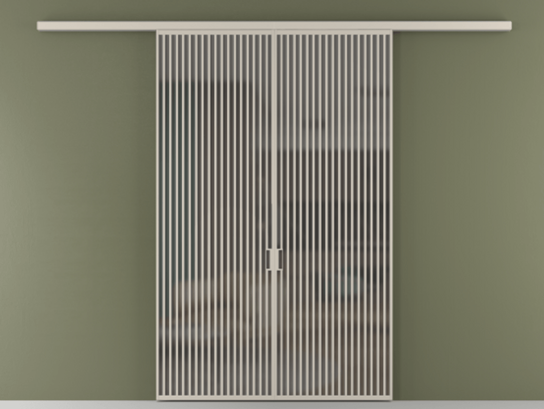 Перегородка Formato вдоль стены 2 створки АЛПР 040.06 Алюминий светло-бежевый Сатинированное серое стекло, триплекс. Цена 359760 ₽ 1. Полотно 2 шт. (800/2100 мм)
2. Комплект установки раздвижной системы
3. Базовый комплект фурнитуры
4.Ручка RONDO
. Фабрика дверей Волховец 8 (800) 551 43 19 Перегородка Formato вдоль стены 2 створки АЛПР 040.06 Алюминий светло-бежевый Сатинированное серое стекло, триплекс Цена 359760 ₽ | Volhovec