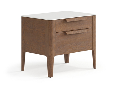 Мебель Тумба прикроватная Piega 2 ящика. Цвет Дуб каштановый матовый. Материал Массив дуба матовый. Коллекция Тумба прикроватная Piega 2 ящика. Фото. Мебель Тумба прикроватная Piega 2 ящика. Цвет Дуб каштановый матовый. Материал Массив дуба матовый. Коллекция Тумба прикроватная Piega 2 ящика. Картинка.