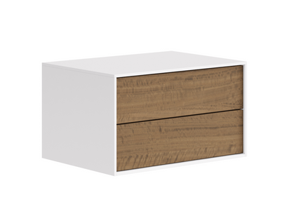 Мебель Тумба подвесная прикроватная Module 2 ящика. Цвет Белый премиум. Материал ЛДСП однотонный. Коллекция Тумба подвесная прикроватная Module 2 ящика. Фото. Мебель Тумба подвесная прикроватная Module 2 ящика. Цвет Белый премиум. Материал ЛДСП однотонный. Коллекция Тумба подвесная прикроватная Module 2 ящика. Картинка.