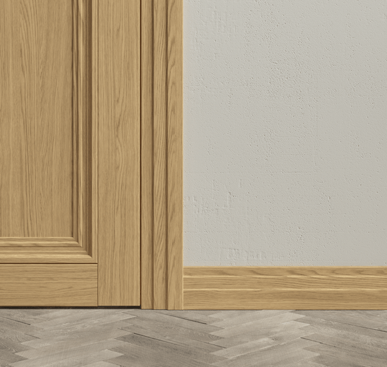 Плинтус Плинтус Каскадный. Цвет Жемчужный дуб. Коллекция Плинтус Каскадный. Картинка.