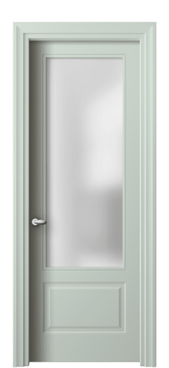 Дверь межкомнатная 8542 NCS S 1005-B80G САТ. Цвет NCS NCS S 1005-B80G. Материал Гладкая эмаль. Коллекция Esse. Картинка.