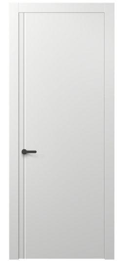 Дверь межкомнатная АКП 8644 МБЛ. Цвет Матовый белоснежный. Материал Гладкая эмаль. Коллекция Alba. Картинка.