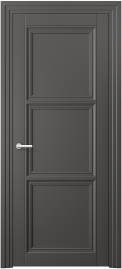 Дверь межкомнатная 2503 ПЭГФ. Цвет ПЭТ графитовый. Материал ПЭТ. Коллекция Centro. Картинка.