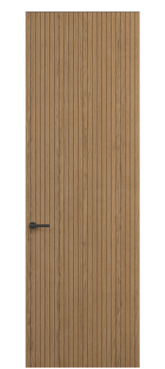 Дверь межкомнатная 0019 ДМНМ. Цвет Дуб миндальный матовый. Материал Шпон Naturwood. Коллекция Select. Картинка.