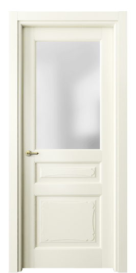 Дверь межкомнатная 6324 МБМ САТ. Цвет Бук молочно-белый. Материал Массив бука эмаль. Коллекция Toscana Elegante. Картинка.