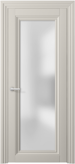 Дверь межкомнатная 2502 ПЭСС САТ. Цвет ПЭТ светло-серый. Материал ПЭТ. Коллекция Centro. Картинка.