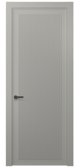 Дверь межкомнатная АКП 8622 МНСР. Цвет Матовый нейтральный серый. Материал Гладкая эмаль. Коллекция Dune. Картинка.
