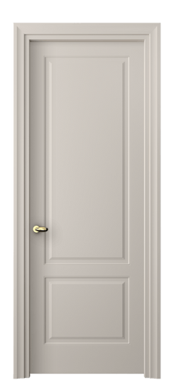 Дверь межкомнатная 8551 МСБЖ. Цвет Матовый светло-бежевый. Материал Гладкая эмаль. Коллекция Esse. Картинка.