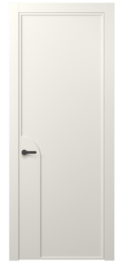 Дверь межкомнатная АКП 8605 МЖМ. Цвет Матовый жемчужный. Материал Гладкая эмаль. Коллекция Frame. Картинка.