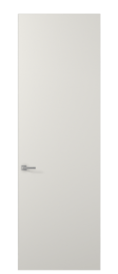 Дверь межкомнатная ПУ 0010 ПЭБЛ. Цвет ПЭТ белоснежный. Материал ПЭТ. Коллекция Планум. Картинка.