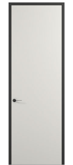 Дверь межкомнатная 0010 ПЭБЛ. Цвет ПЭТ белоснежный. Материал ПЭТ. Коллекция Planum Pro. Картинка.