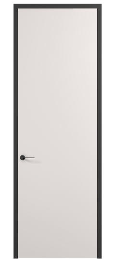 Дверь межкомнатная 0010 ПЭКС . Цвет ПЭТ кремово-серый. Материал ПЭТ. Коллекция Planum Pro. Картинка.