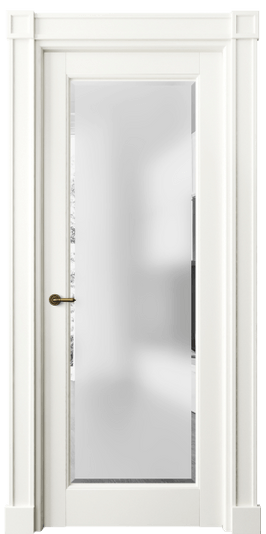 Дверь межкомнатная 6300 БЖМ САТ-Ф. Цвет Бук жемчуг. Материал Массив бука эмаль. Коллекция Toscana Plano. Картинка.