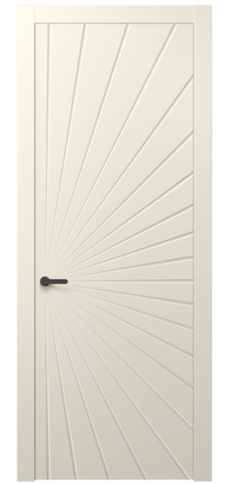 Дверь межкомнатная 8649 ММБ . Цвет Матовый молочно-белый. Материал Гладкая эмаль. Коллекция Alba. Картинка.