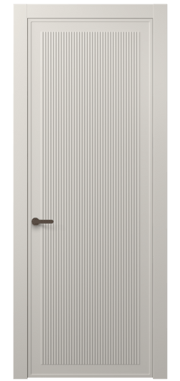 Дверь межкомнатная АКП 8622 МОС. Цвет Матовый облачно-серый. Материал Гладкая эмаль. Коллекция Dune. Картинка.