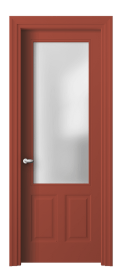 Дверь межкомнатная 8522 NCS S 3040-Y80R САТ. Цвет NCS NCS S 3040-Y80R. Материал Гладкая эмаль. Коллекция Esse. Картинка.