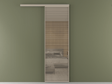 Перегородка Formato вдоль стены 1 створка