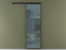 Перегородка Формато вдоль стены 1 створка