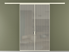 Перегородка Formato вдоль стены 2 створки