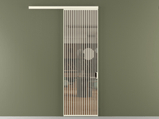 Перегородка Formato вдоль стены 1 створка