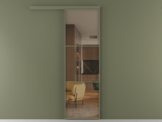 Перегородка Formato вдоль стены 1 створка