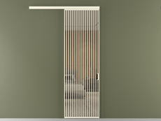 Перегородка Formato вдоль стены 1 створка