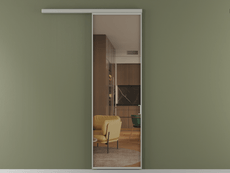 Перегородка Formato вдоль стены 1 створка