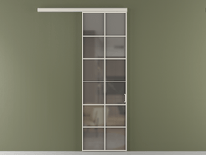 Перегородка Formato вдоль стены 1 створка