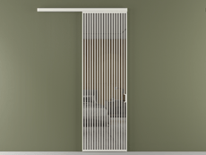 Перегородка Formato вдоль стены 1 створка