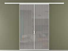 Перегородка Formato вдоль стены 2 створки