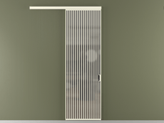 Перегородка Formato вдоль стены 1 створка