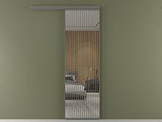 Перегородка Formato вдоль стены 1 створка